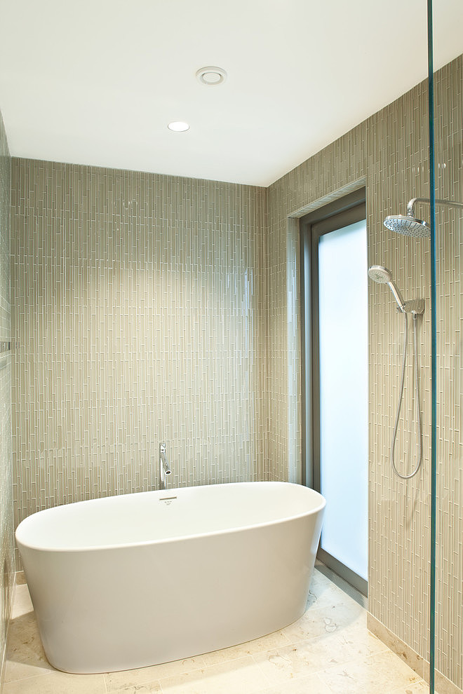 Interior detail of eco luxury home