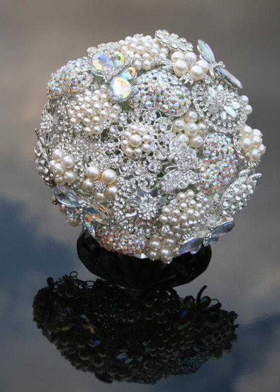 Soft pastel wedding bouquet