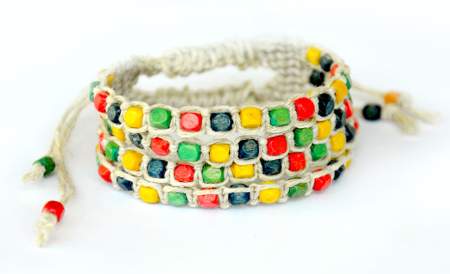 Beaded bracelet tutorial materials