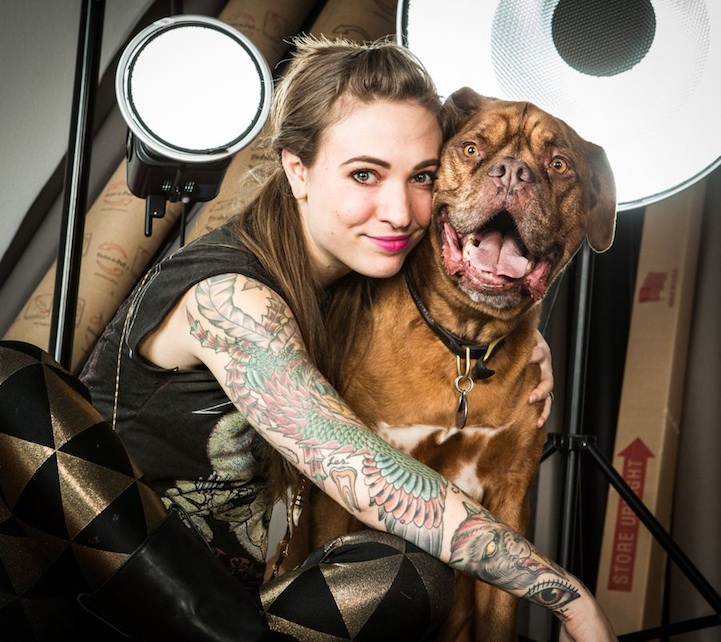 Carli Davidson Shake series canine portrait