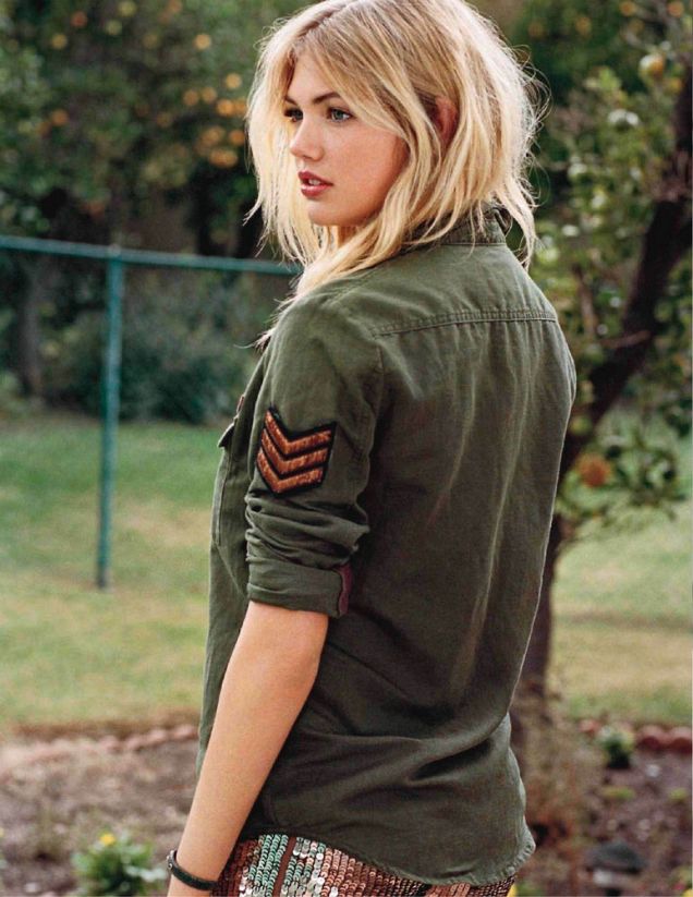 Kate Upton Elle France cover story