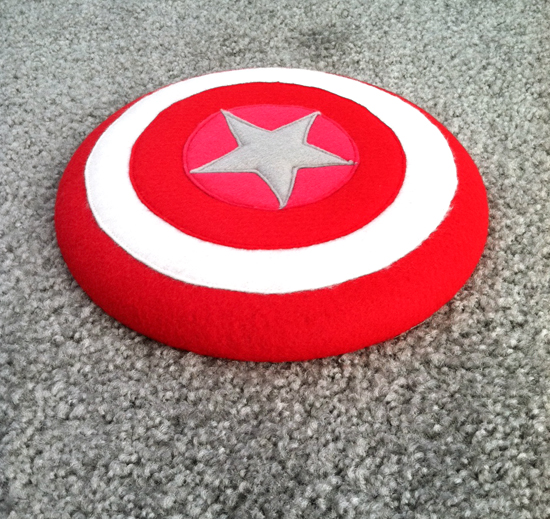 DIY superhero shield