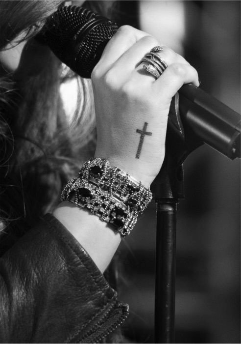 Cross tattoo design example 18