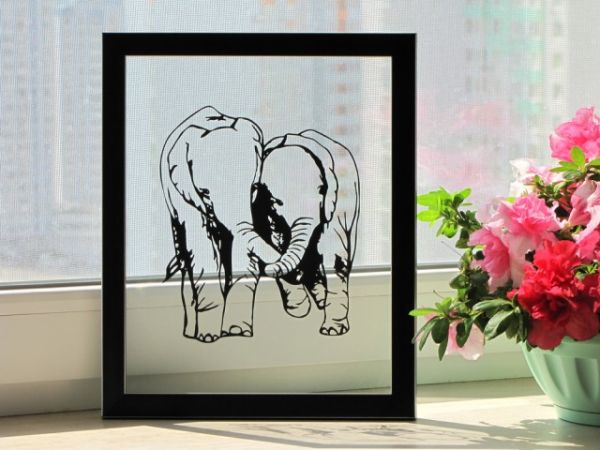 Original-handmade-papercuts03 Finished DreamPapercut silhouette piece