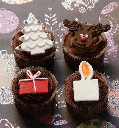 Christmas themed food styling