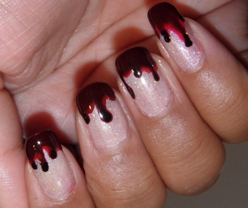 halloween-nailart09 Sweet Halloween candy-inspired nail art