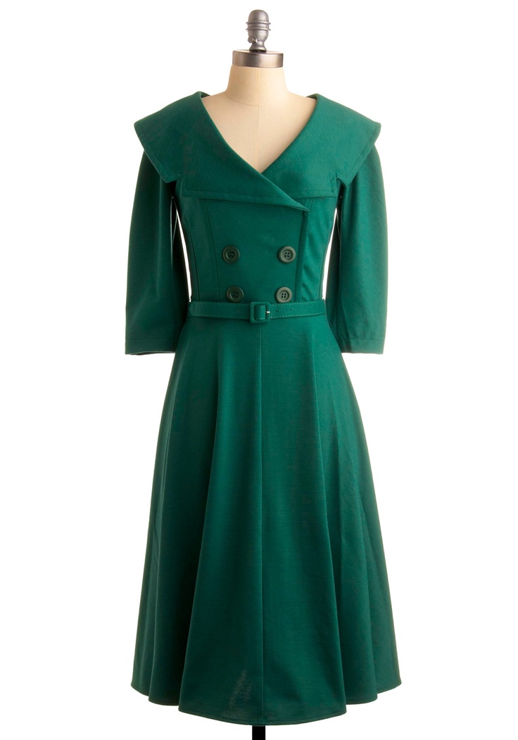 Emerald green styled winter fashion
