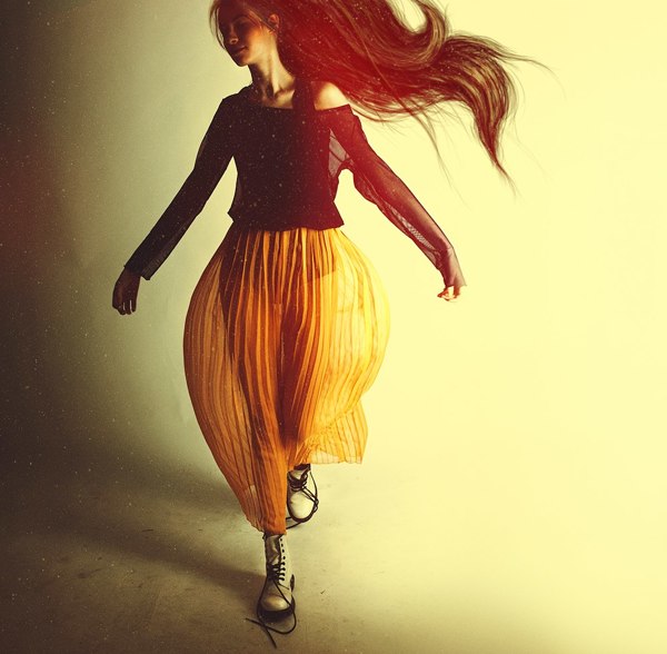 Surreal photography with graphic color