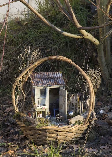 Fairy garden decoration details