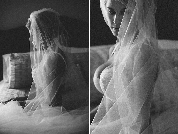 Romantic boudoir portrait