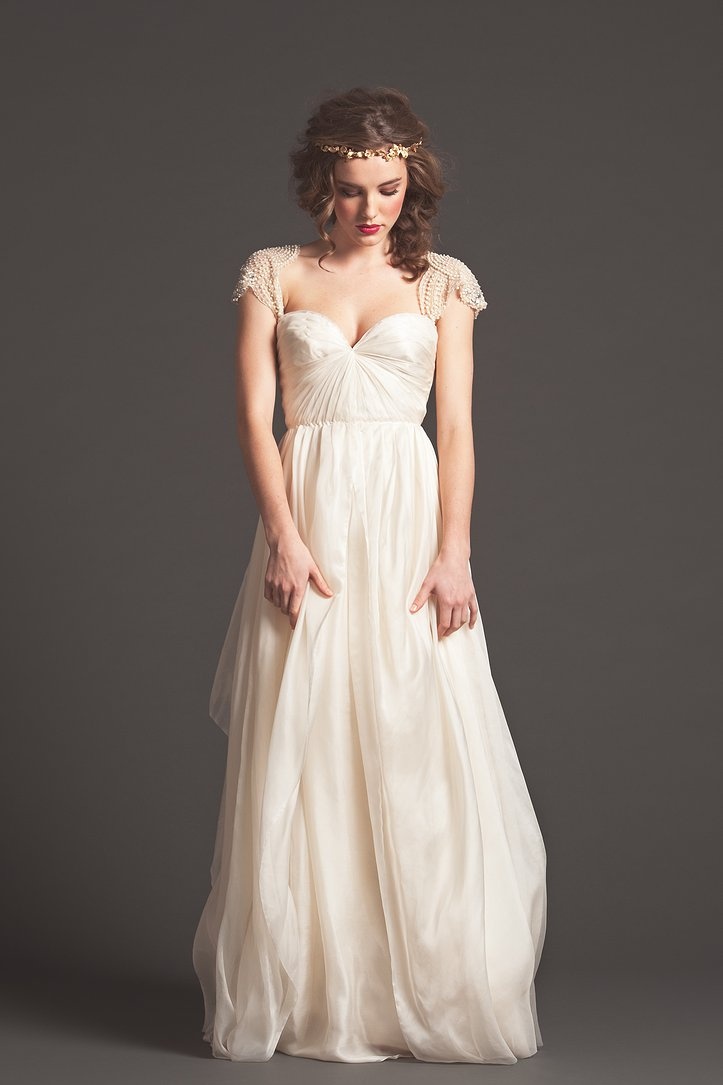 Vintage bridal styling idea