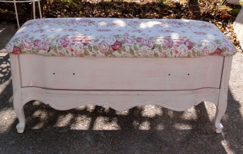 Storage bench DIY project