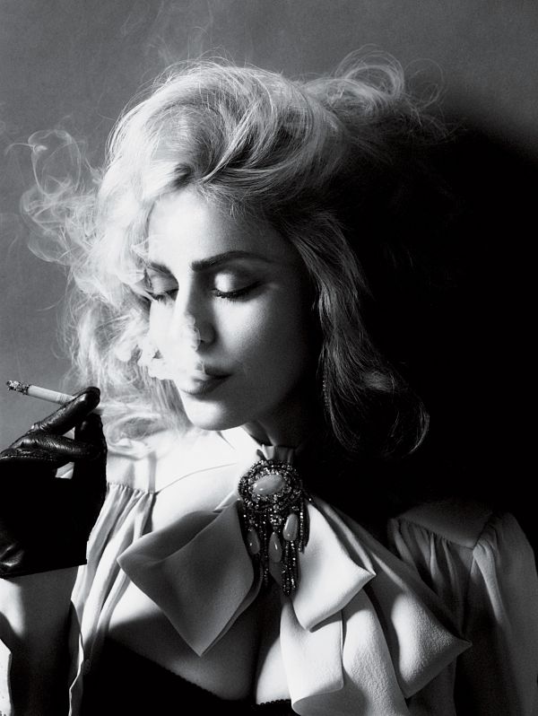 Madonna monochrome study
