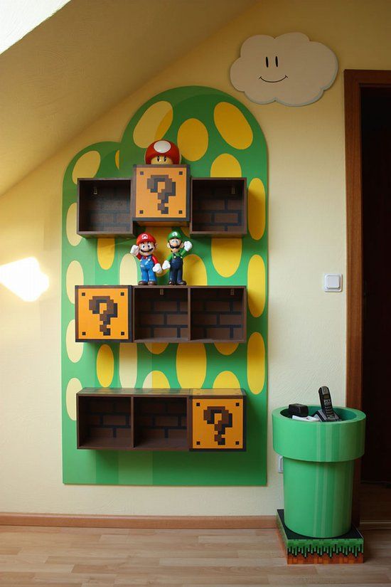 Children playroom basement design