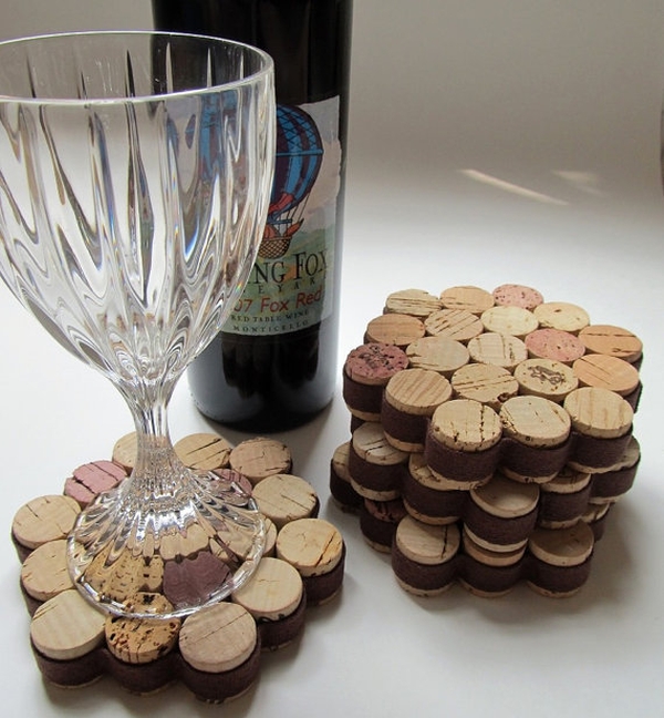 Handmade coaster set ready for gifting