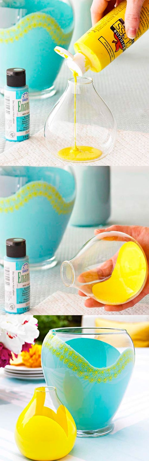 Painted vases