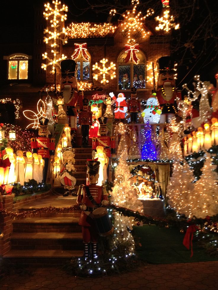 Warm holiday interior scene