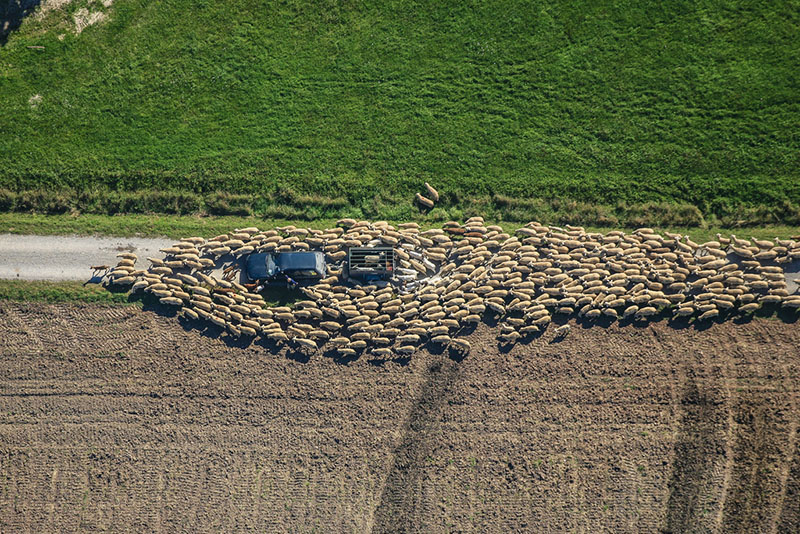 Klaus Leidorf aerial pattern photography