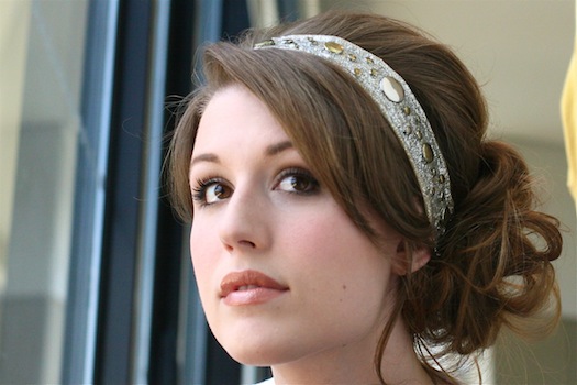 Finished DIY hair accessory styles