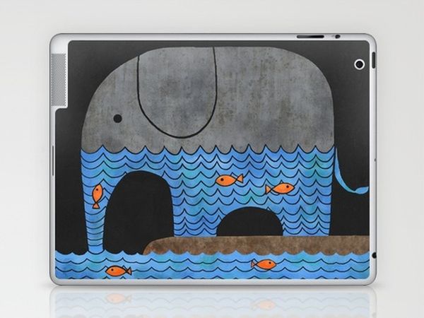 iPad and tablet skin design examples