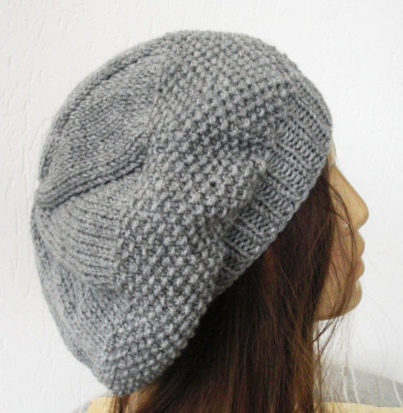 Handmade knit hat example 3