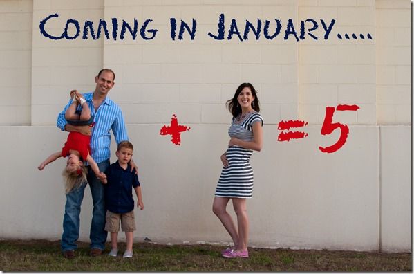 Pregnancy announcement idea