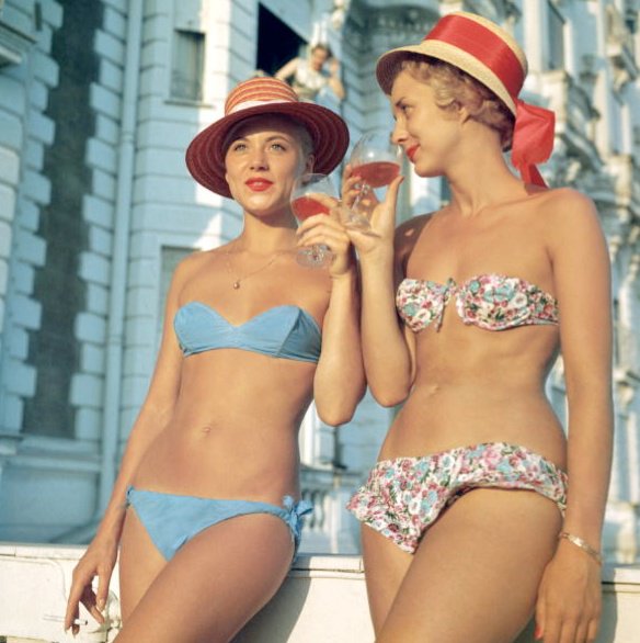 Vintage beach leisure detail
