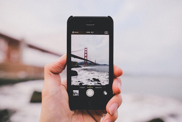 iPhone hidden landscape photography