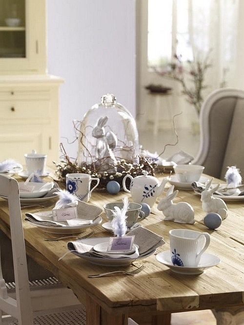 Easter table place card idea