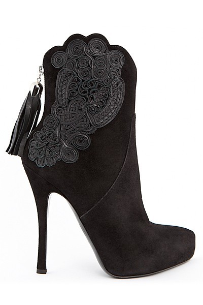boots-boots11 Black suede stiletto bootie with ornamental embroidery and tassel
