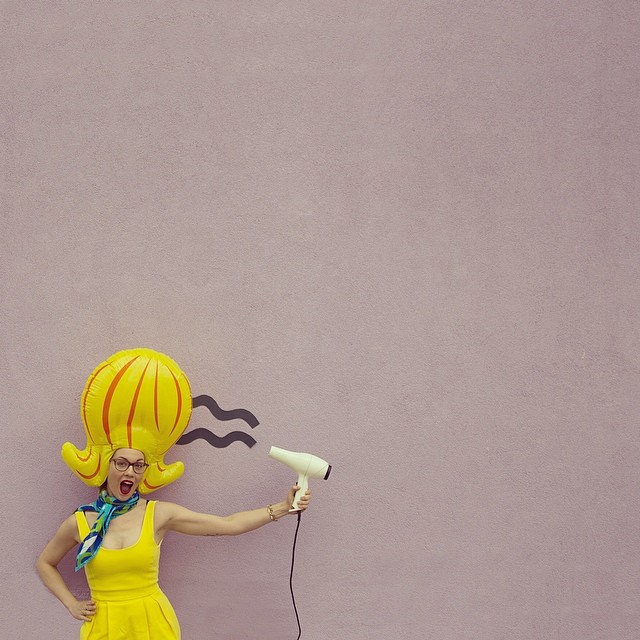 Andrew Zonzini comic strip photo series