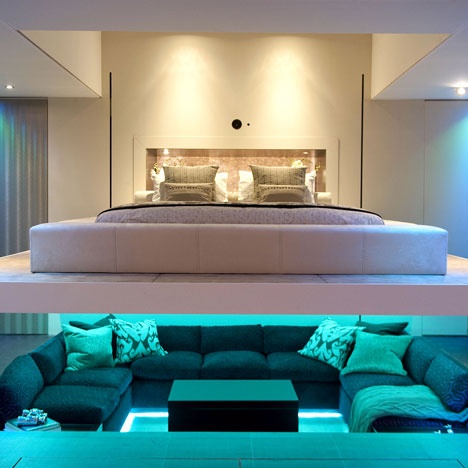 Floating bed design example