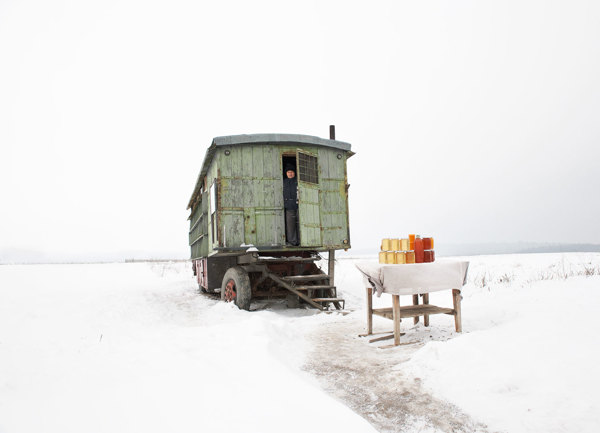 Romania winter landscape by Darran Rees
