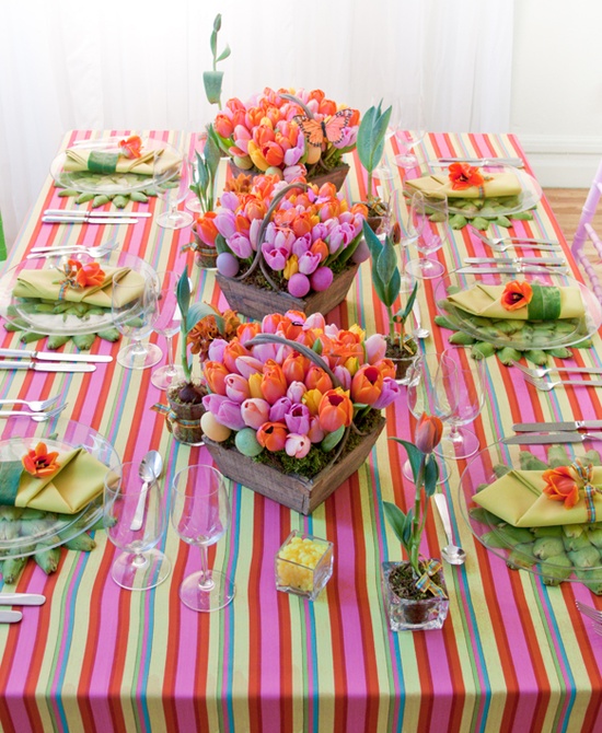 Easter place setting idea