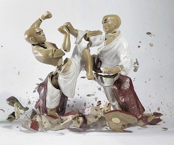 Martin Klimas porcelain smash photography detail