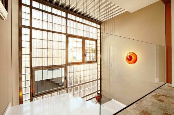 Warm material finishes in the Ferrolan LAB interiors