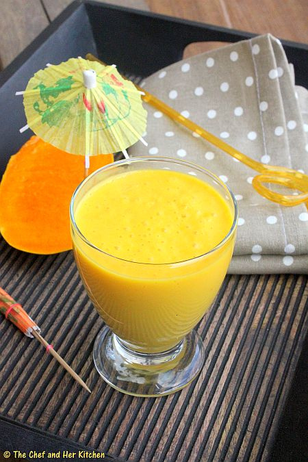 Mango milkshake