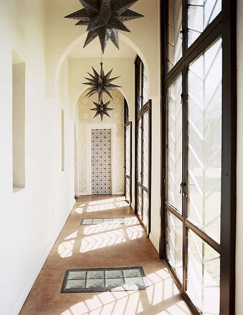 Hallway organization idea