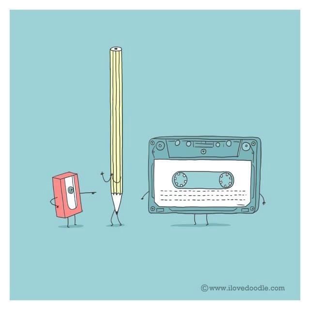 Doodling a smile artwork