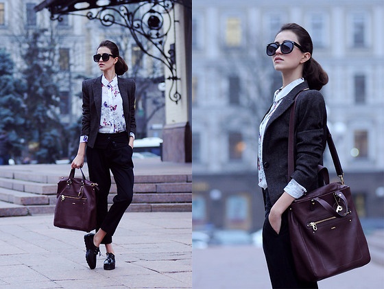 Work chic winter layers