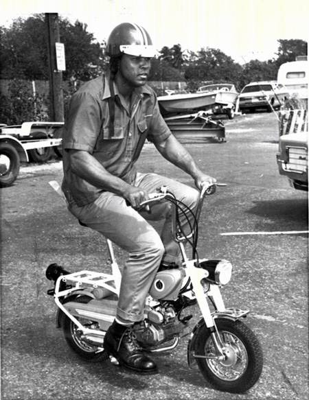 Muhammad Ali in a rare photograph