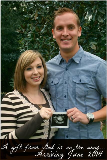 Creative pregnancy announcement
