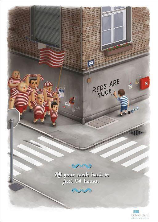 Personified product ad
