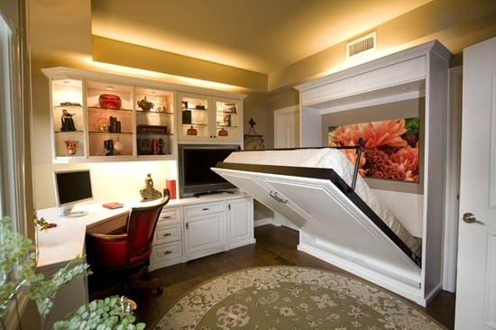 Guest room office combination