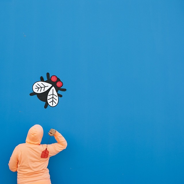 Colorful staged photo by Andrew Zonzini