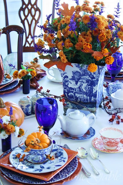Autumn place setting inspiration
