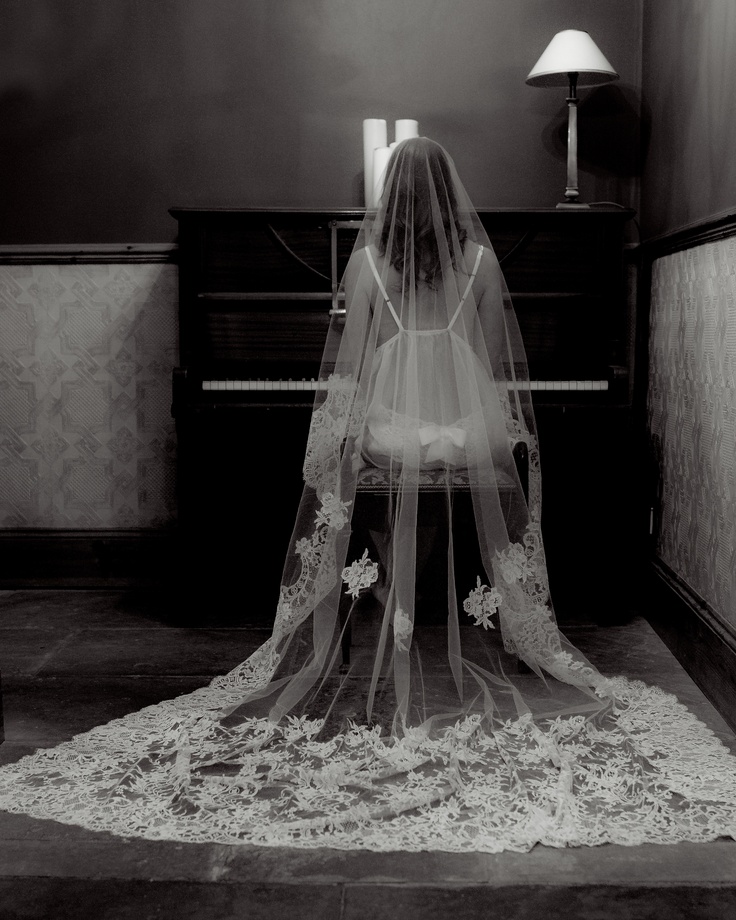 Bridal boudoir portrait