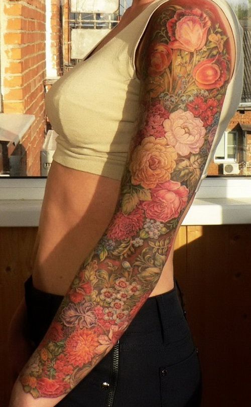 Wildlife sleeve tattoo inspiration