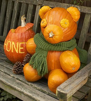 Halloween home decor detail