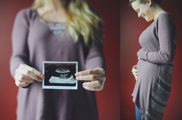 Baby announcement idea